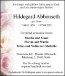 eine Anzeige