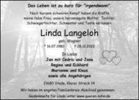 eine Anzeige
