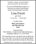 eine Anzeige
